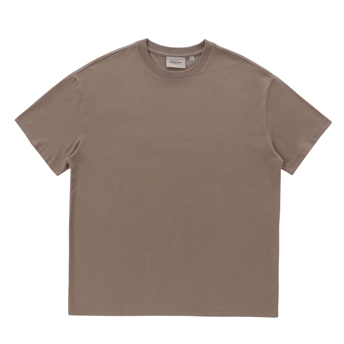 Fear Of God Essentials T Shirt Cream Buttercream Ss21 (2) - www.newkick.vip